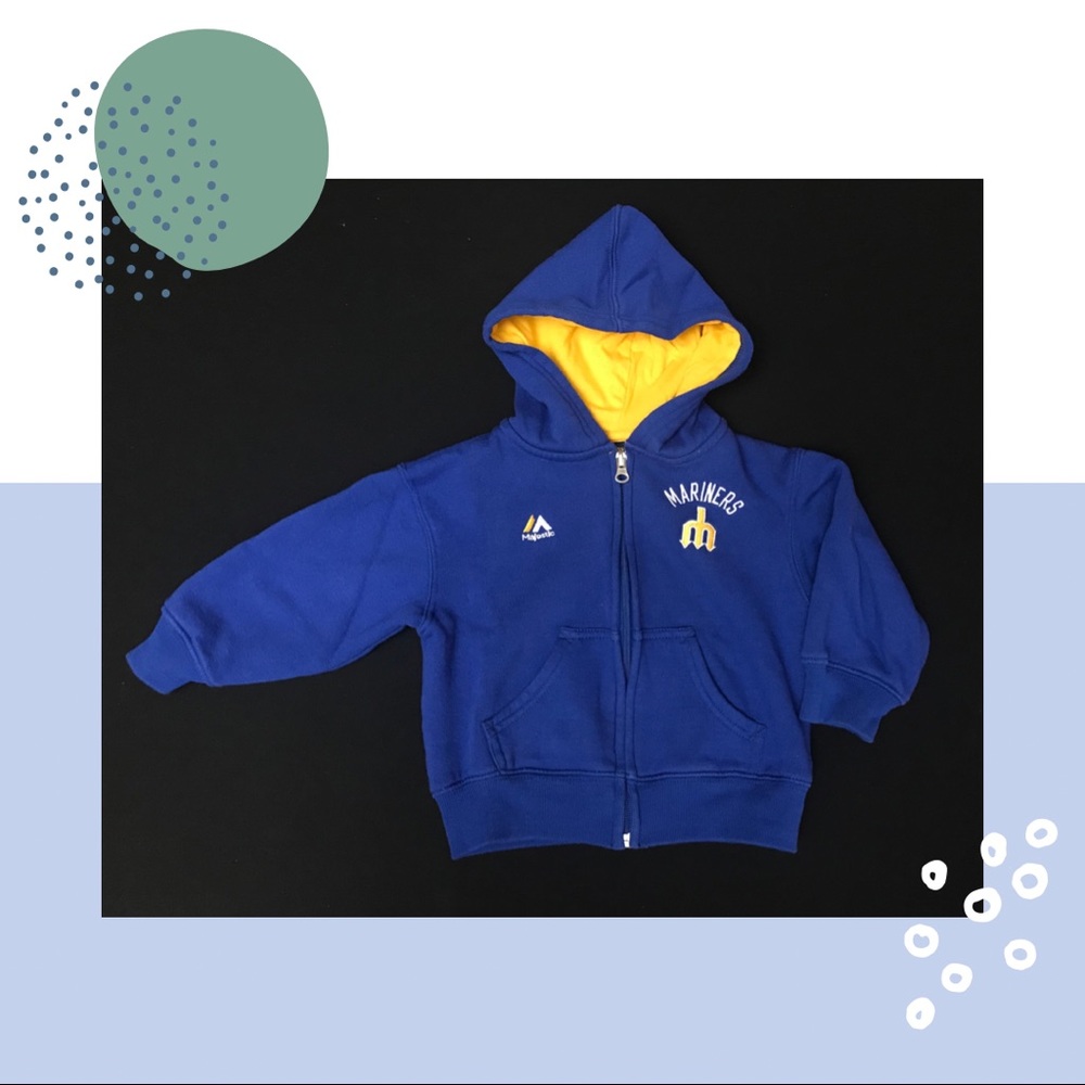 EUC Seattle Mariners Hoodie | Size 2T